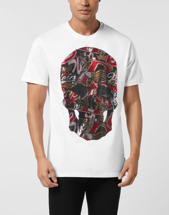 T-Shirt Rundhalsausschnitt Ss Skull - Image 2