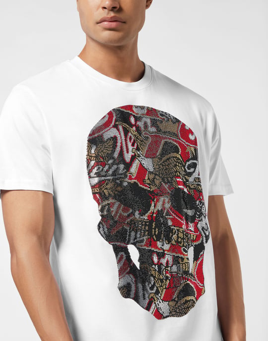 T-Shirt Rundhalsausschnitt Ss Skull - Image 3