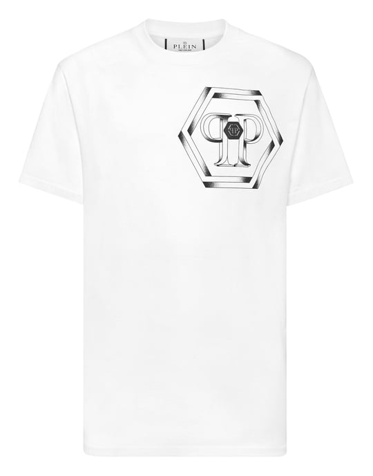 T-Shirt Rundhalsausschnitt Hexagon - Image 1