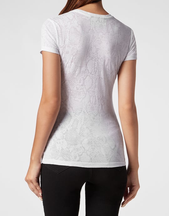T-Shirt Slim Fit Gothic Plein - Image 5