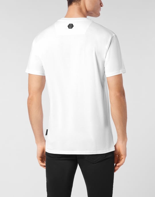 T-Shirt Rundhalsausschnitt Hexagon - Image 4