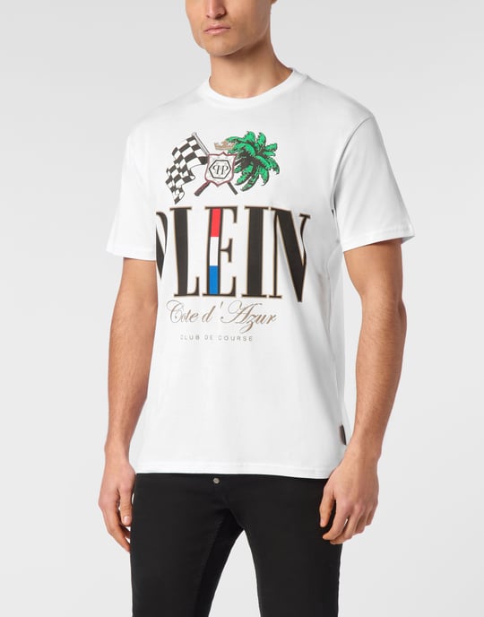 T-Shirt Rundhalsausschnitt D Azur - Image 3