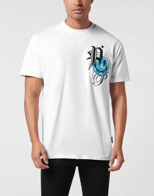 T-Shirt Rundhalsausschnitt Ss Smile - Image 2