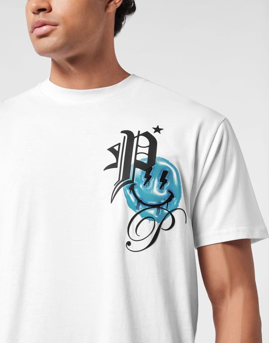 T-Shirt Rundhalsausschnitt Ss Smile - Image 3