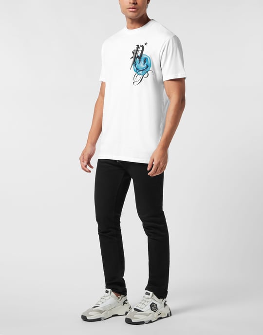 T-Shirt Rundhalsausschnitt Ss Smile - Image 4