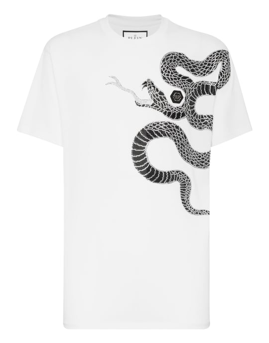 T-Shirt Rundhalsausschnitt Ss Snake - Image 1