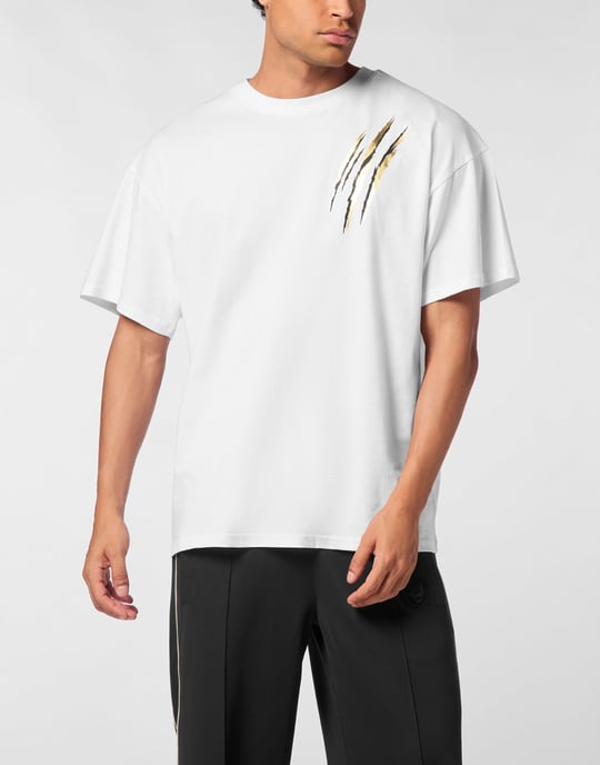 T-Shirt Rundhalsausschnitt Ss Scratch - Image 2