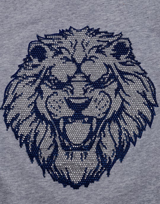 T-Shirt Rundhalsausschnitt Lion - Image 3
