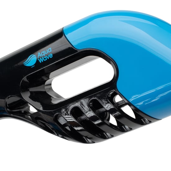 Aquawave - Herren/Damen Unisex Vollgesichtsschnorchel "Aquaro" (Blau/Schwarz) - Image 3