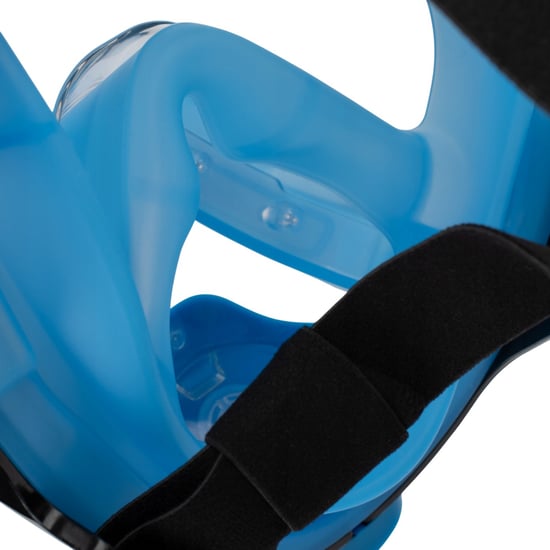 Aquawave - Herren/Damen Unisex Vollgesichtsschnorchel "Aquaro" (Blau/Schwarz) - Image 4