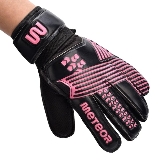 Meteor - "Catch" Torhüter-Handschuhe für Herren/Damen Unisex (Schwarz) - Image 3