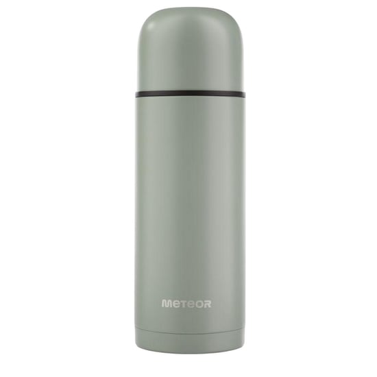 Meteor - Thermosflasche, Logo, 1000ml (Grün) - Image 1