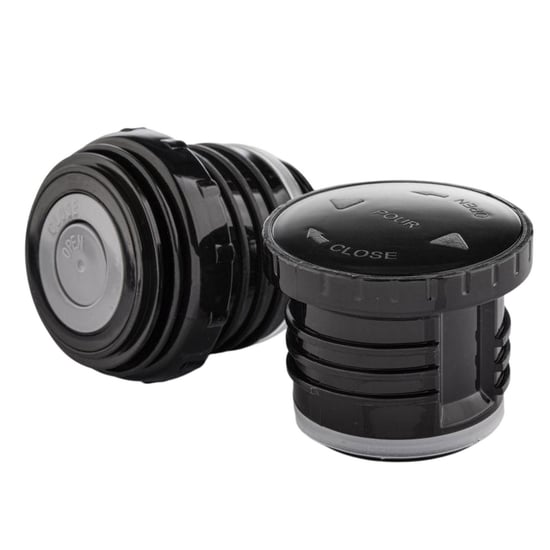 Meteor - Thermosflasche, Logo, 1000ml (Schwarz) - Image 5
