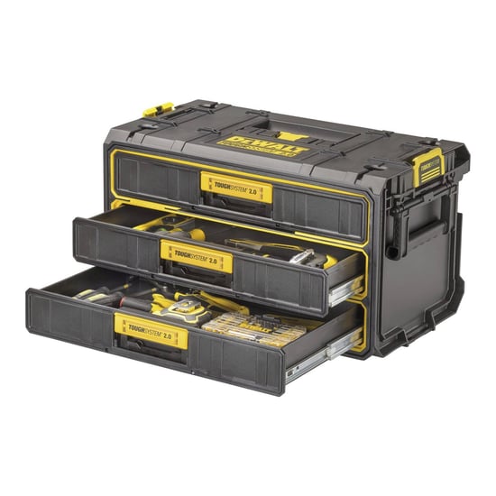 Dewalt - Werkzeugkasten, ABS Plastik (Schwarz/Gelb) - Image 2