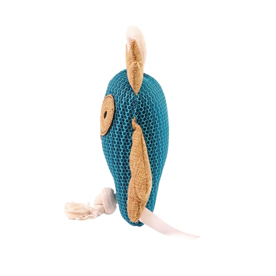 Mbw - Seilspielzeug für Hunde "MiniFeet", Eule (Blau) - Image 3