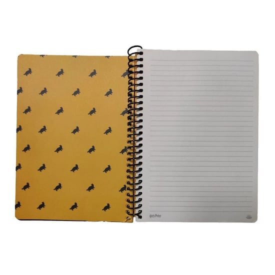 Harry Potter - "Wizarding World" Hufflepuff-Notizbuch, A5 (Schwarz/Gelb) - Image 3