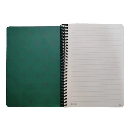 Harry Potter - "Wizarding World" Slytherin-Notizbuch, A5 (Schwarz/Grün) - Image 3