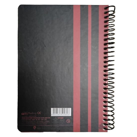Harry Potter - "Wizarding World" Gryffindor-Notizbuch, A5 (Schwarz/Rot) - Image 2