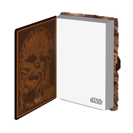 Star Wars - "Chewbacca"-Notizbuch, Kunstfell, A5 (Braun) - Image 4