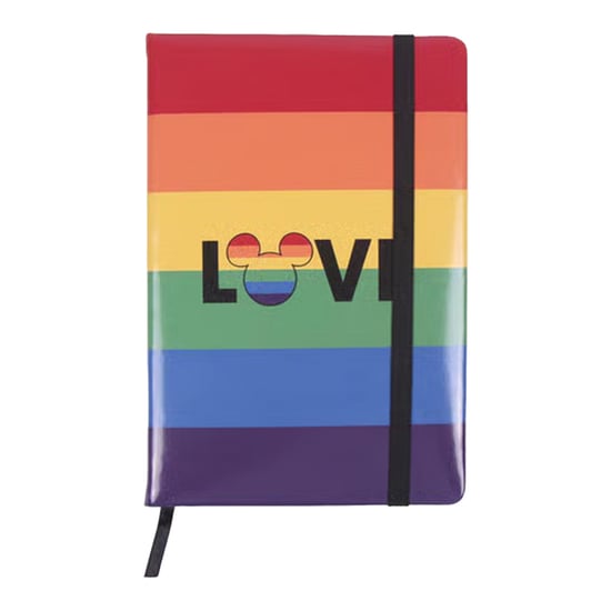Disney - "Pride" Notizbuch, "Mickey Mouse", A5 (Grün) - Image 1