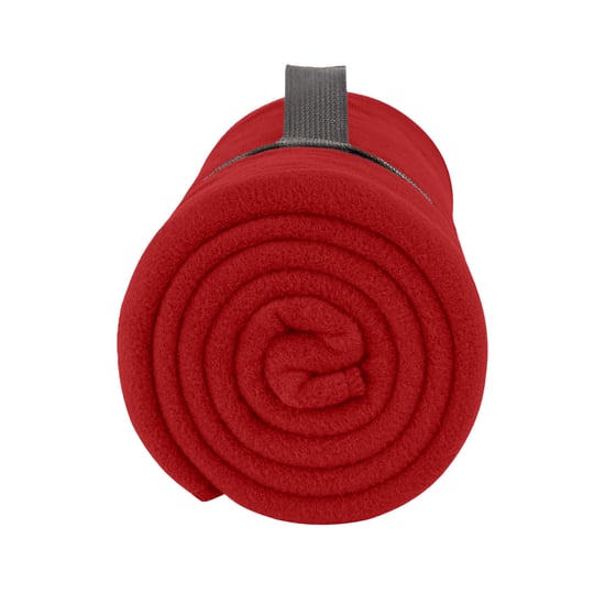 SOLS - Decke "Plaid", Fleece (Rot) - Image 2