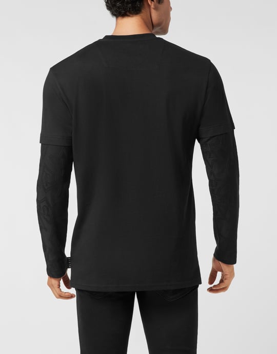 T-Shirt Rundhalsausschnitt Ls Crest - Image 5