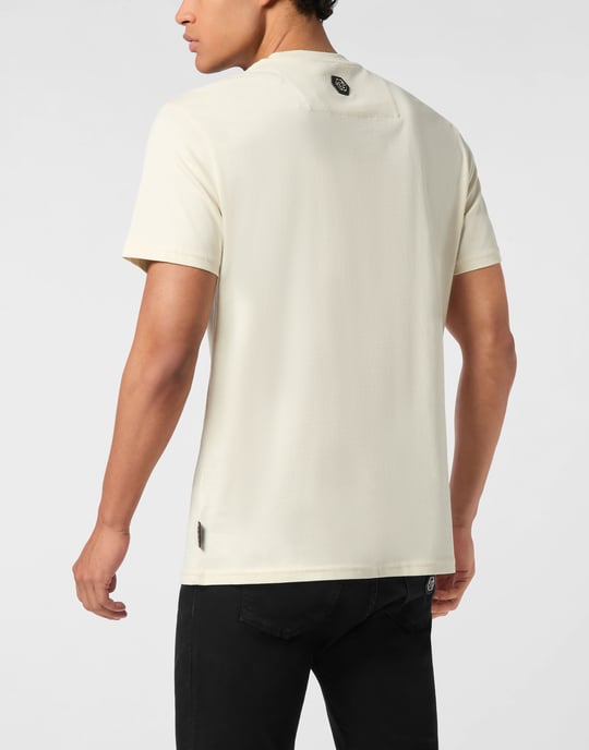 T-Shirt Rundhalsausschnitt Ss Gothic Plein - Image 5