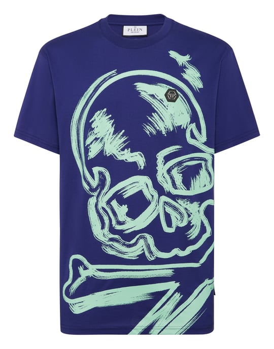 T-Shirt Rundhalsausschnitt Skull - Image 1