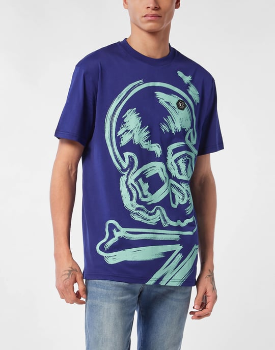 T-Shirt Rundhalsausschnitt Skull - Image 3