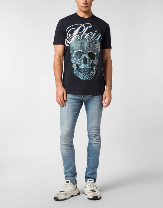 T-Shirt Rundhalsausschnitt Ss Skull - Image 4