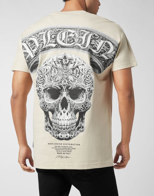 T-Shirt Rundhalsausschnitt Ss Skull - Image 3