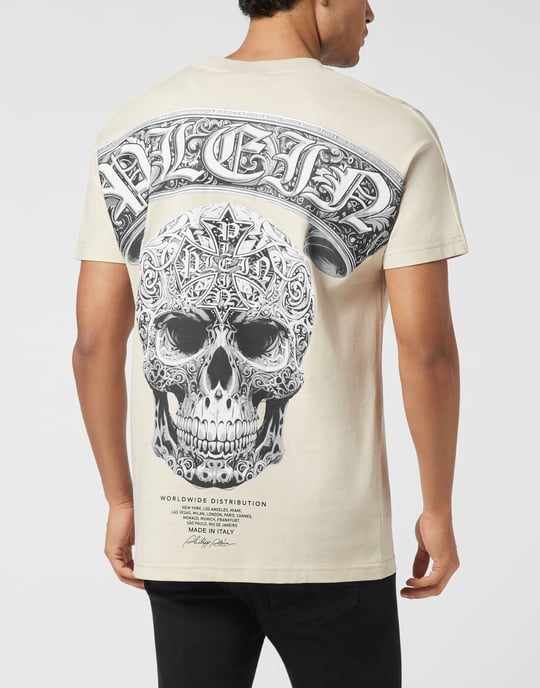 T-Shirt Rundhalsausschnitt Ss Skull - Image 5