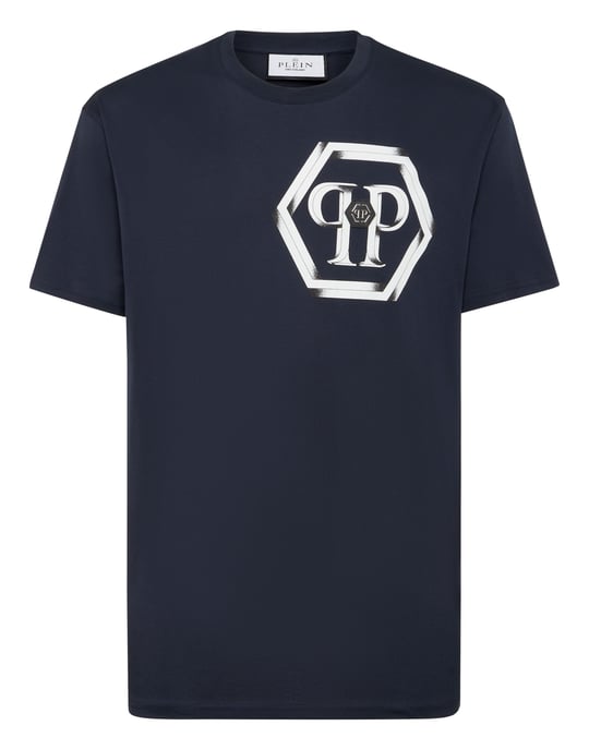 T-Shirt Rundhalsausschnitt Hexagon - Image 1