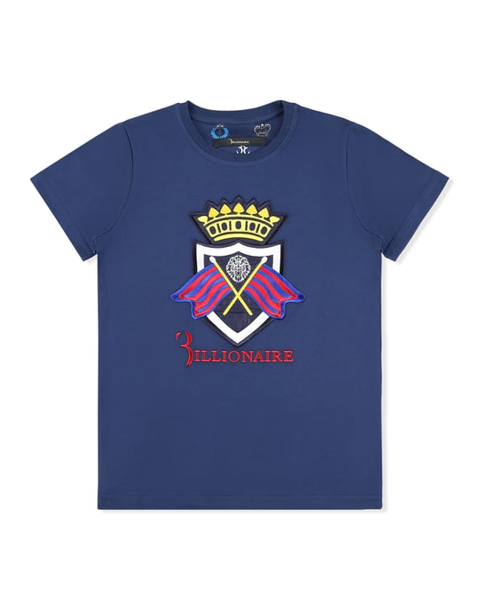T-Shirt Rundhalsausschnitt Statement - Image 1