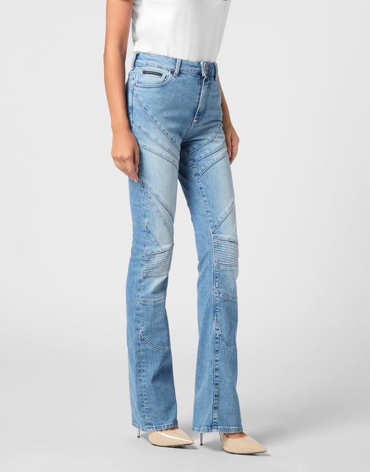Jeans Flare Fit Racing - Image 2