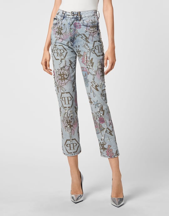 Jeans Boyfriend Fit Monogram - Image 2