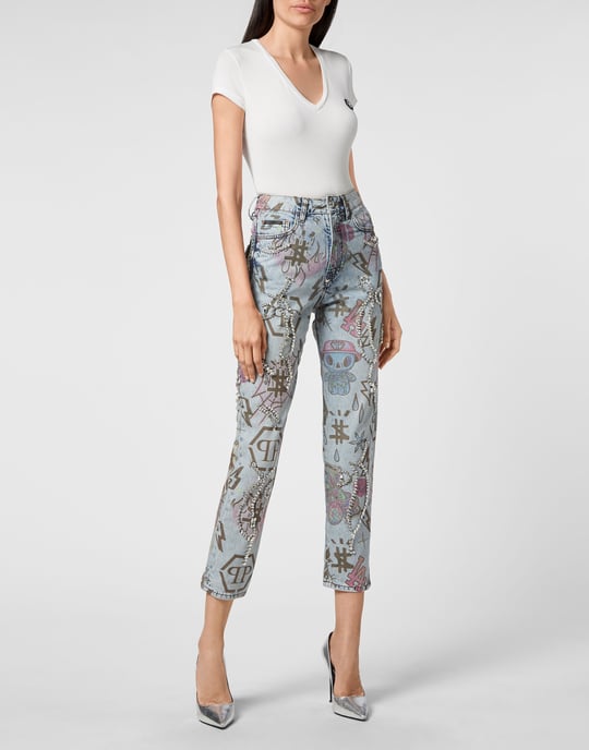 Jeans Boyfriend Fit Monogram - Image 4