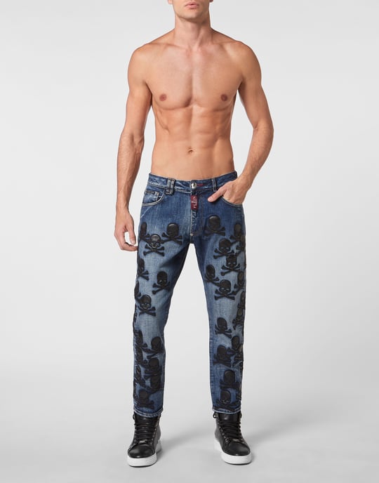 Jeans Regular Fit Skull - Image 4