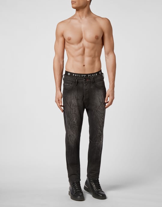 Jeans Carrot Fit Iconic Plein - Image 4
