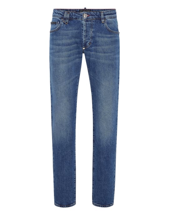 Jeans Gerader Schnitt Tattoo - Image 1