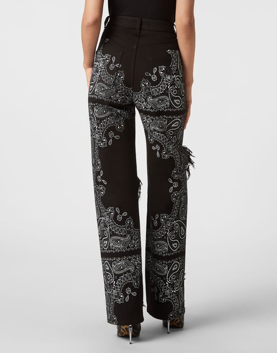 Wide-Leg-Jeans Paisley - Image 3