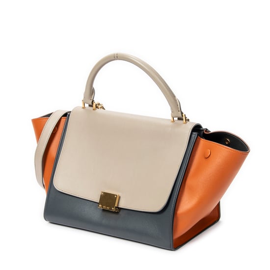 Small Tricolor Trapeze Schultertasche - Image 2