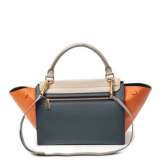 Small Tricolor Trapeze Schultertasche - Image 5