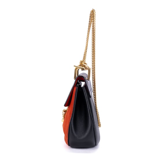 Small Bicolor Drew Small  Schultertasche - Image 3