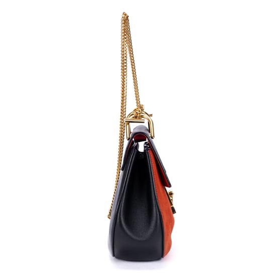 Small Bicolor Drew Small  Schultertasche - Image 4