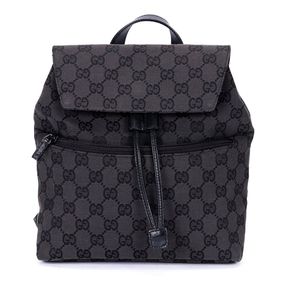 Front Zip Pocket Flap Backpack Small Rucksack - Image 1