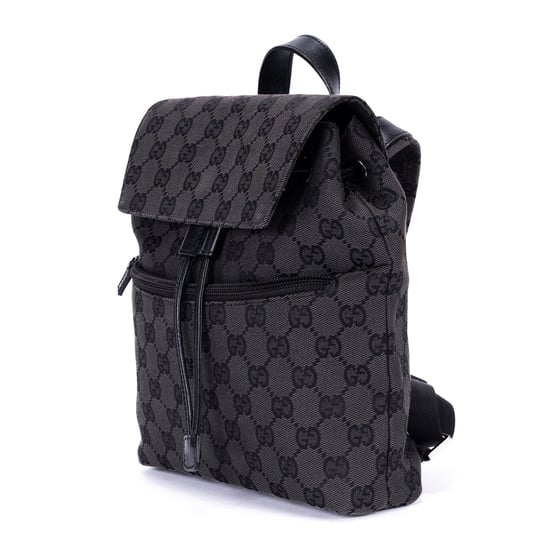 Front Zip Pocket Flap Backpack Small Rucksack - Image 2