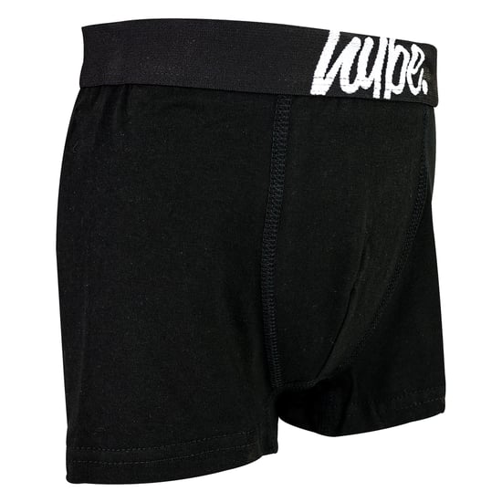 5er-Pack Jungen Baumwollreiche Boxer Shorts Schwarz Stretch Unterwäsche - Image 4