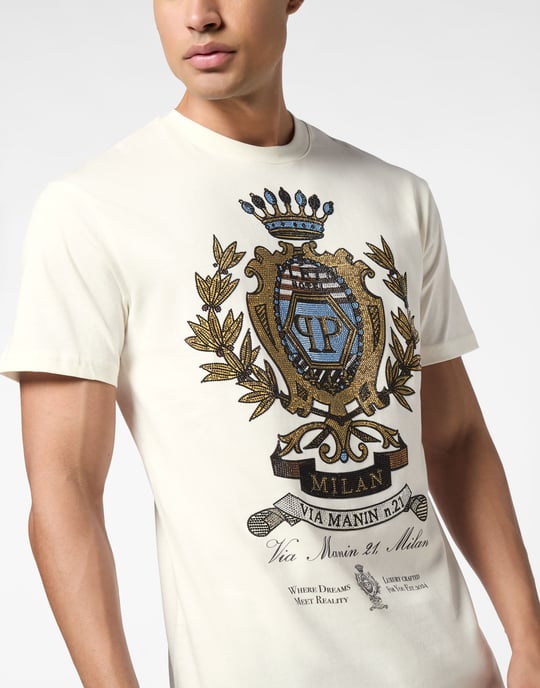 T-Shirt Rundhalsausschnitt Ss Crest - Image 2