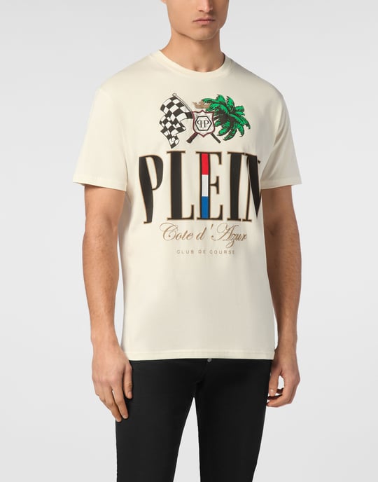 T-Shirt Rundhalsausschnitt D Azur - Image 3